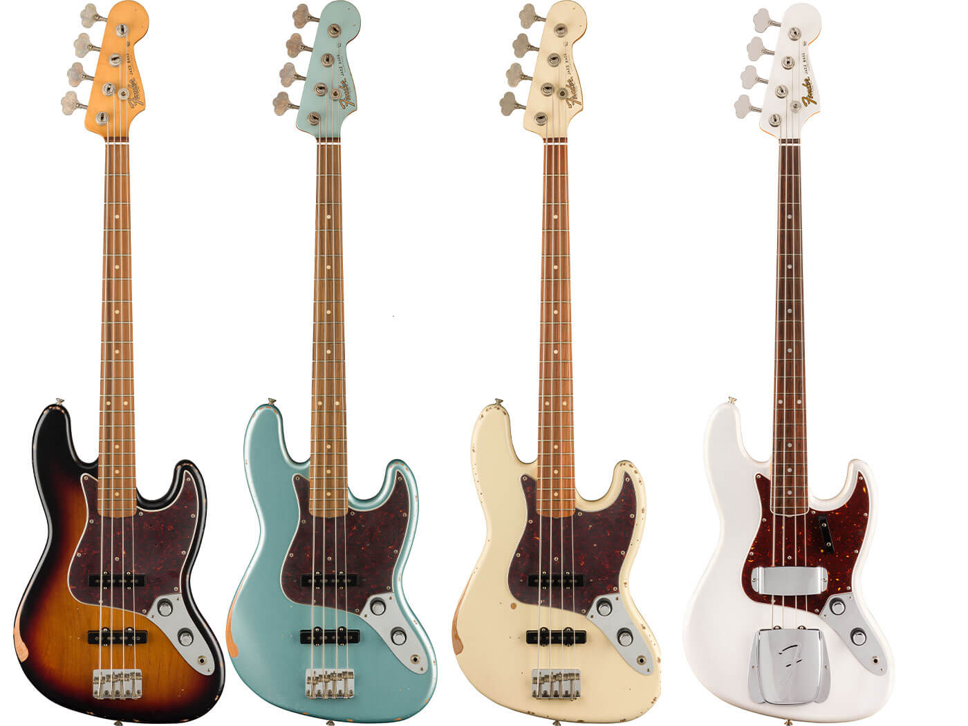 Fender reveals 60th Anniversary Jazz Bass and Road Worn Jazz Bass |  Guitar.com | All Things Guitar