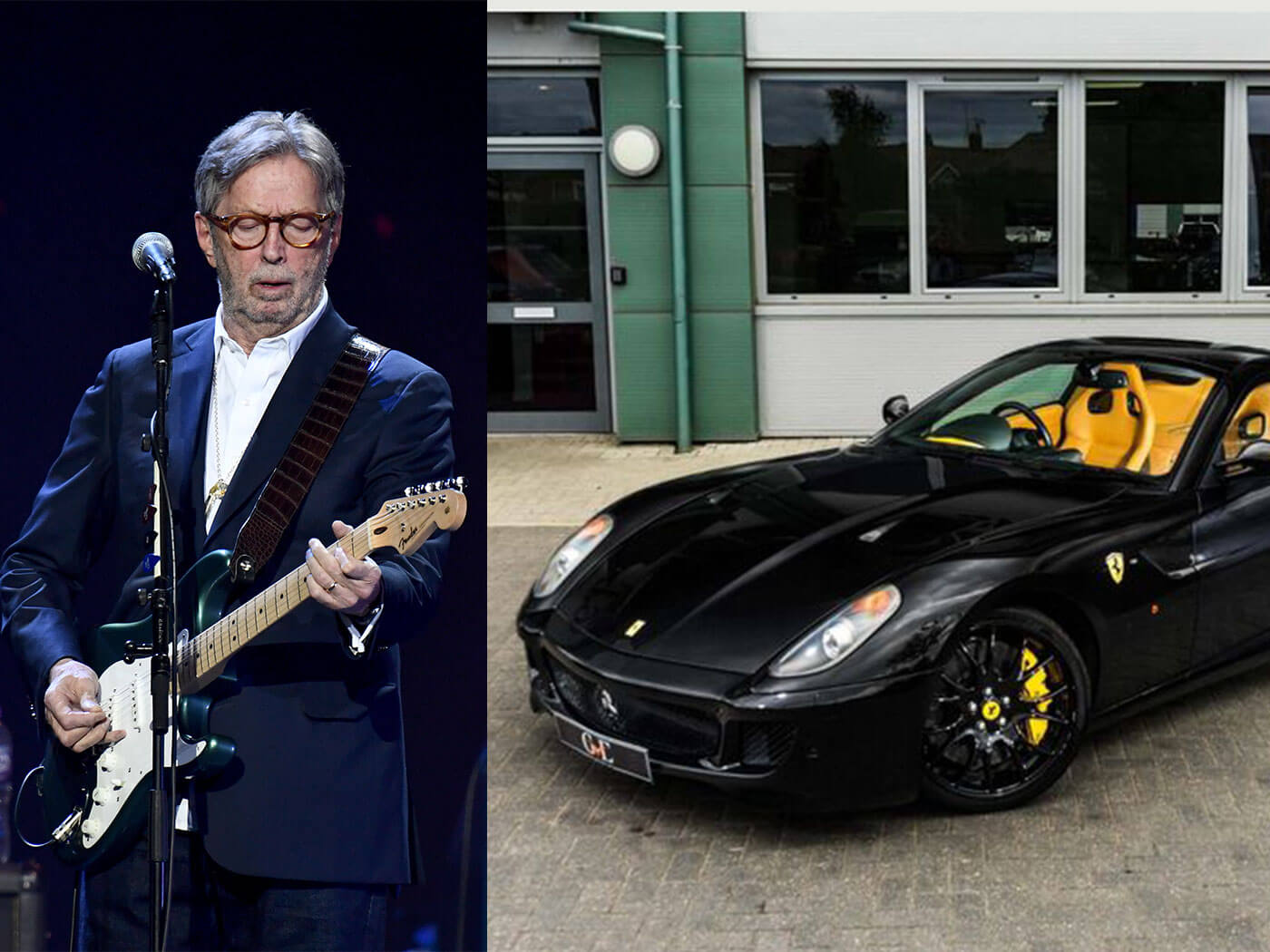 Eric Clapton & Car