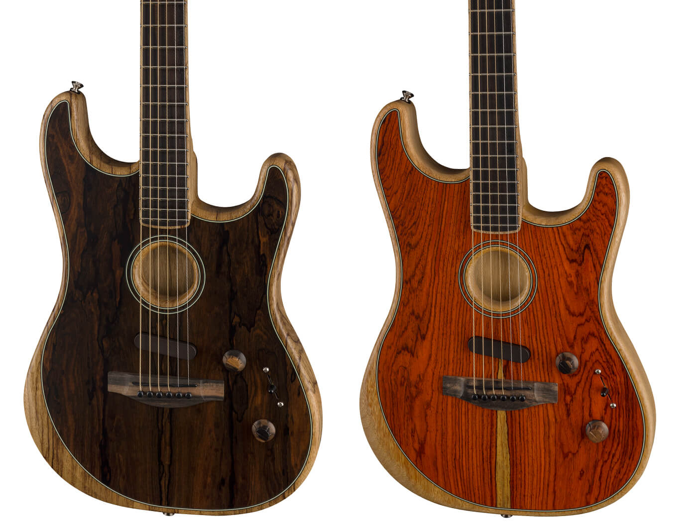 Fender Limited Edition Acoustasonic Stratocaster Ziricote and Cocobolo