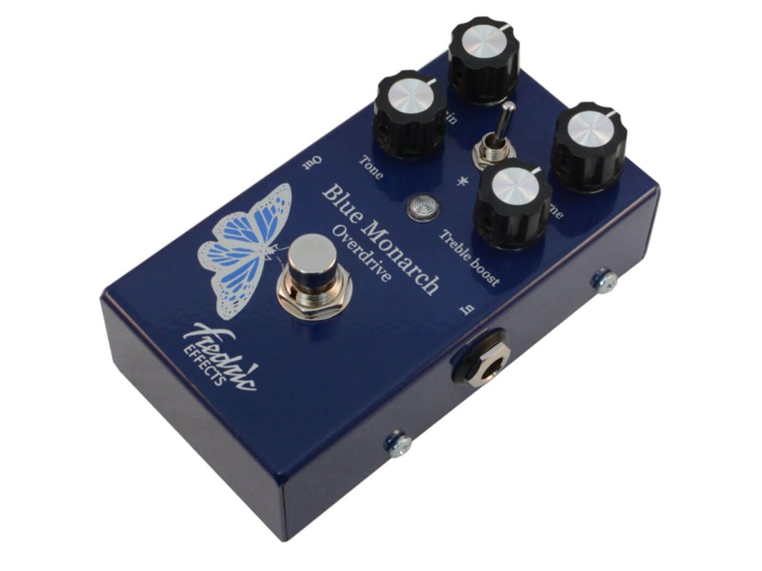 Fredric Effects announces the Blue Monarch overdrive