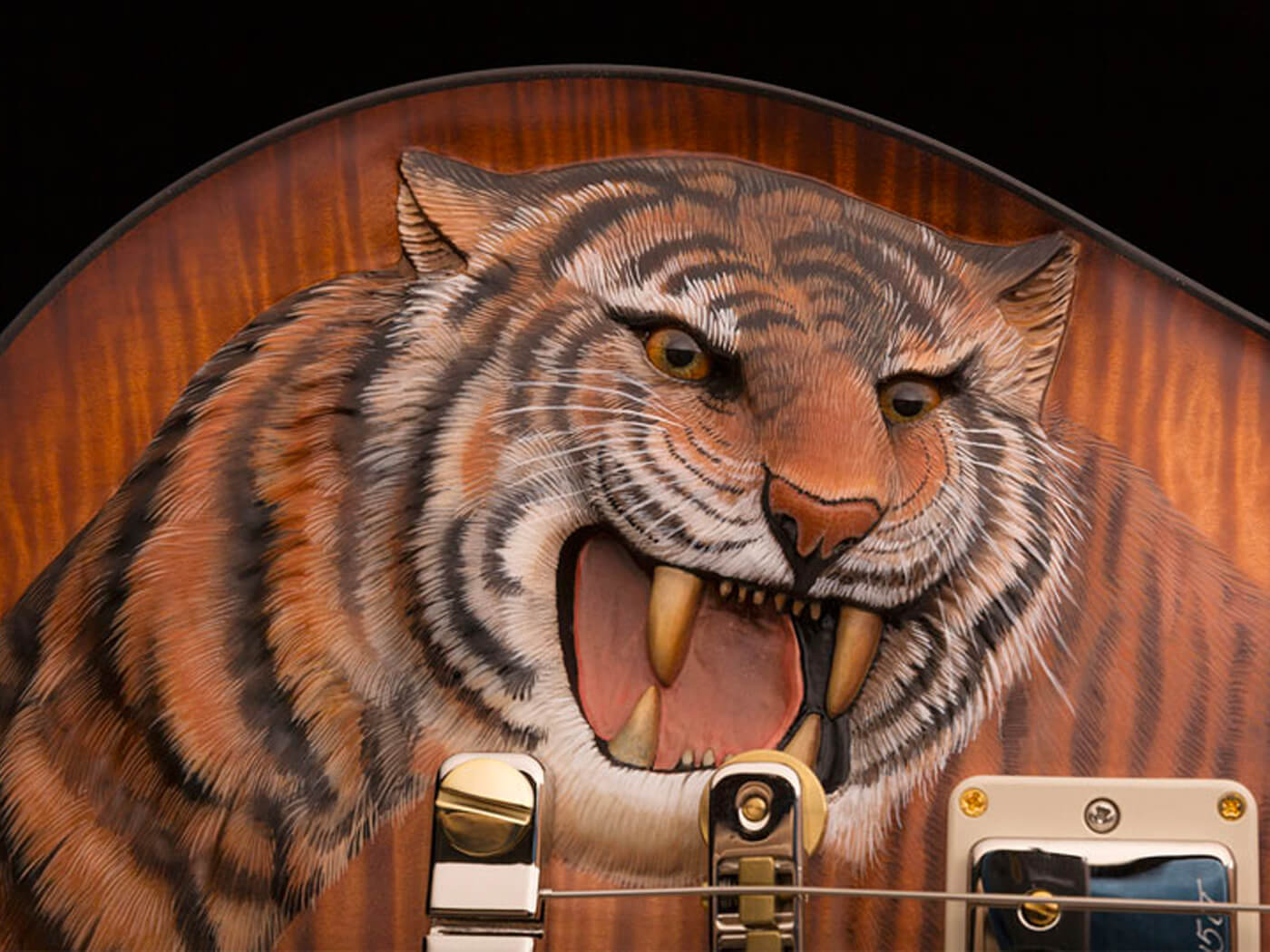 PRS Private Stock 'Snarling Tiger'