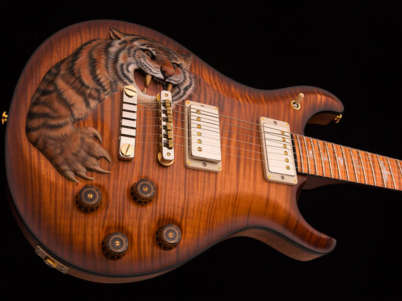 PRS Private Stock 'Snarling Tiger'