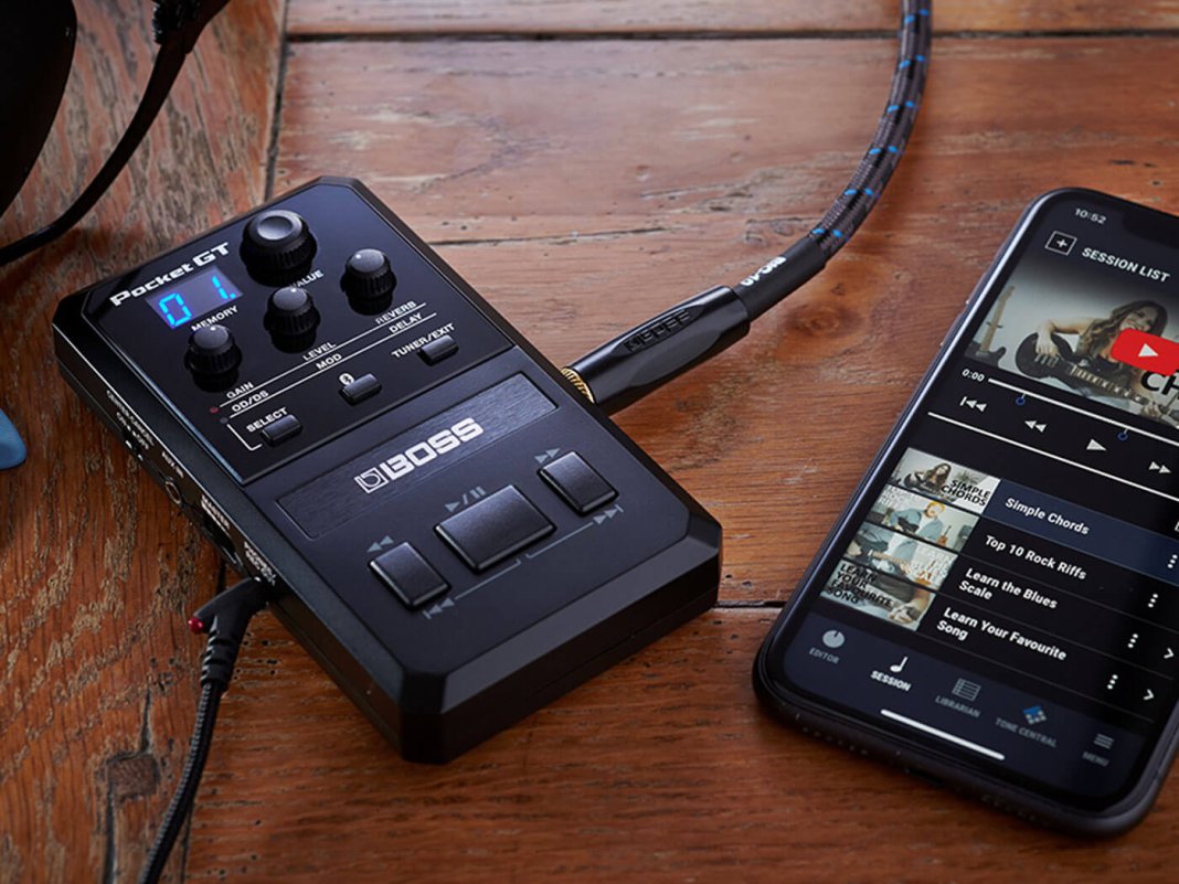 Boss launches the GT Pocket, a smartphone-sized multi-effects unit