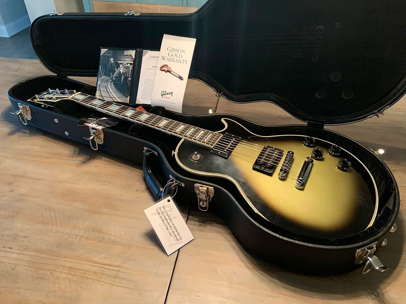 Adam Jones signature Gibson Custom Shop Les Paul via Reverb