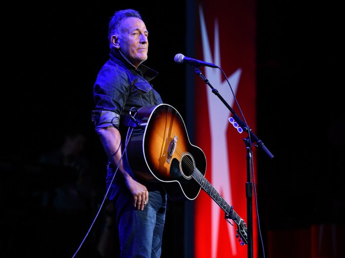 Bruce Springsteen onstage