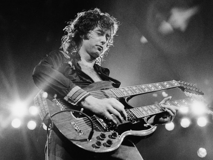 Jimmy Page claims he's one of the first to bring a distortion pedal to ...