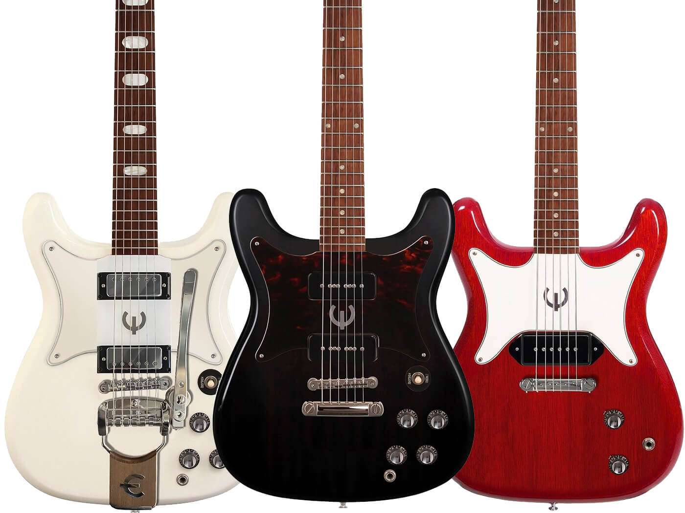 Epiphone brings back the Crestwood, Wilshire and Coronet guitars