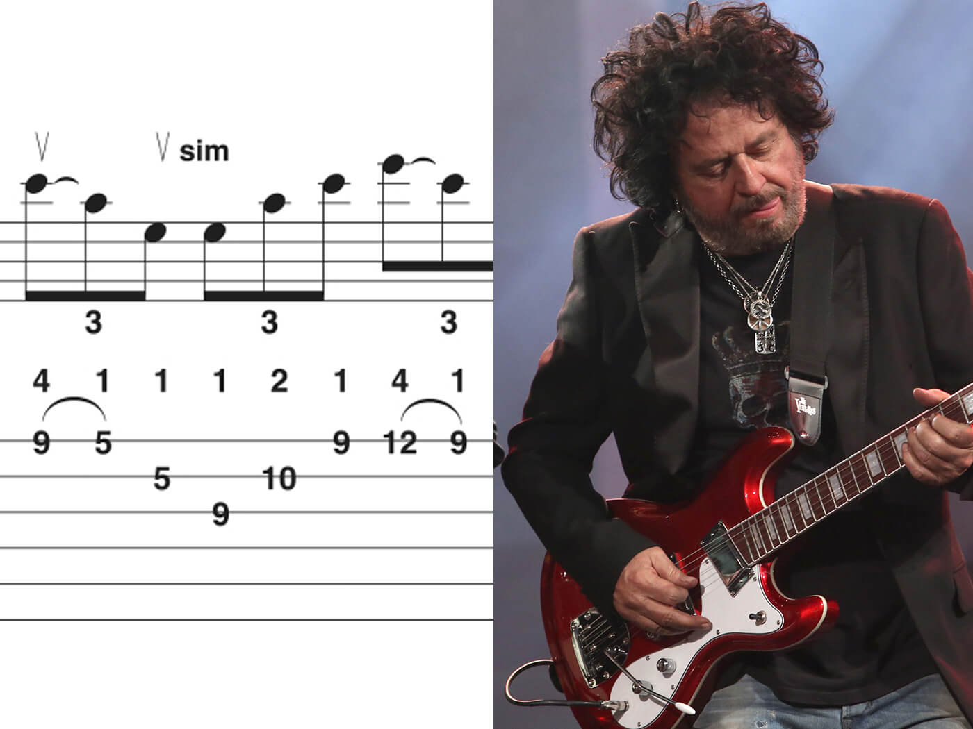 Steve Lukather and some tabs