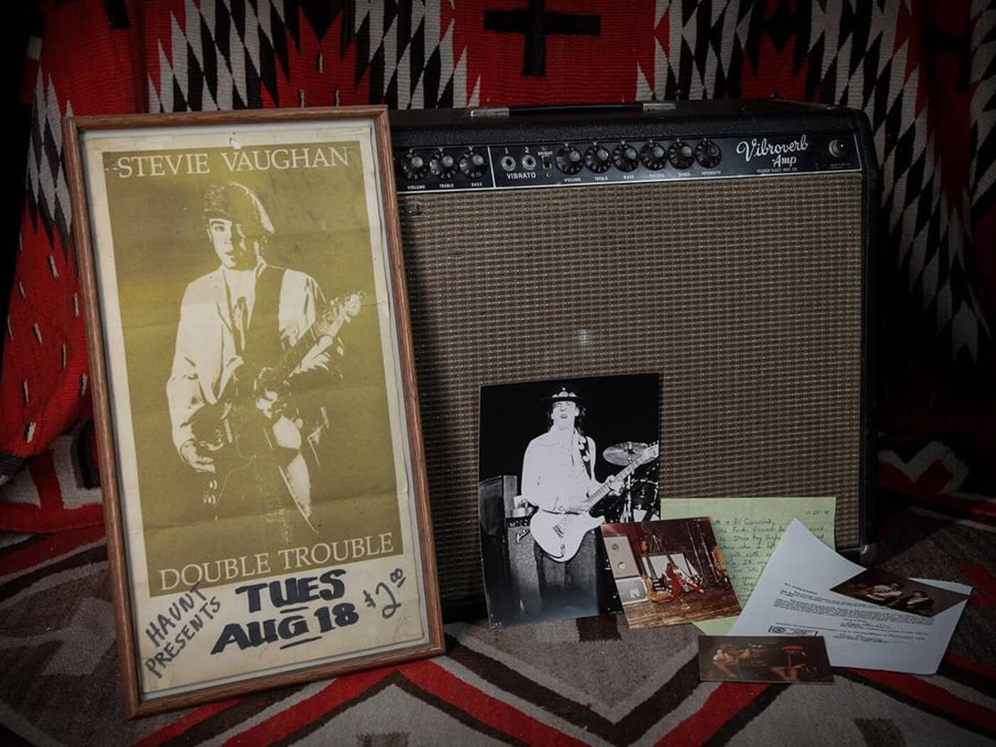 Steve Ray Vaughan's 1964 Fender Vibroverb