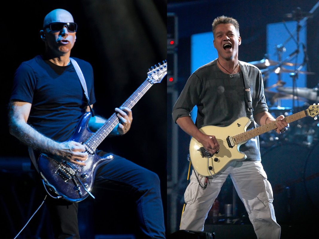 Joe Satriani says he started tapping before he heard Eddie Van Halen play