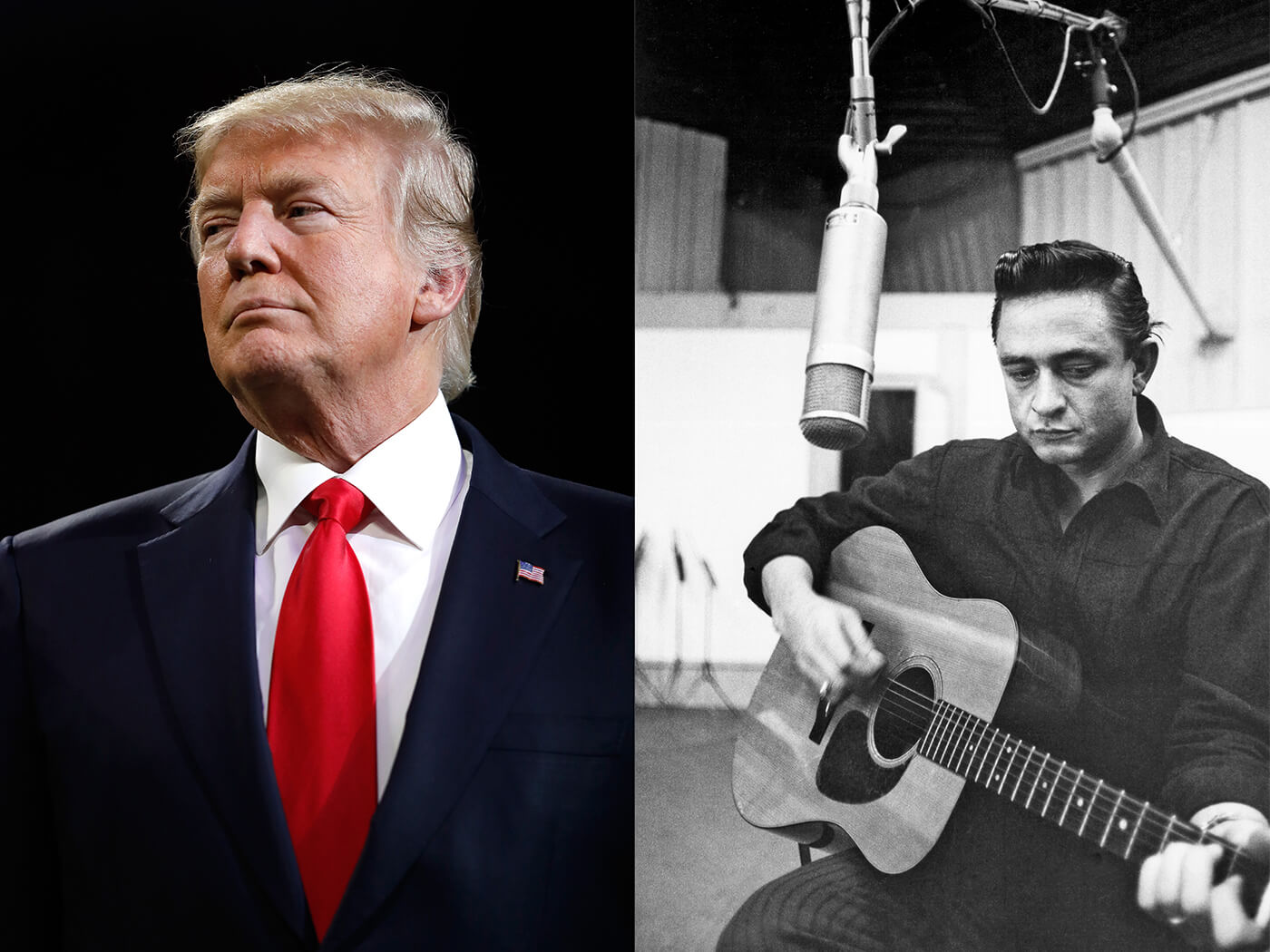 Johnny Cash & Donald Trrump