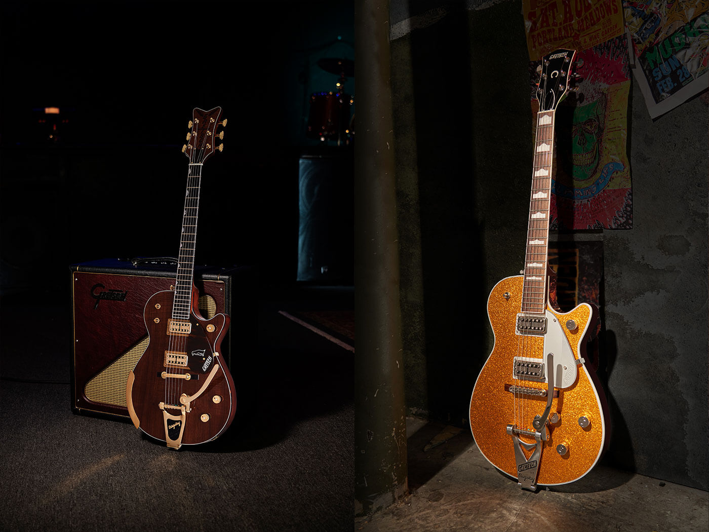 Two of Gretsch's new models for 2021