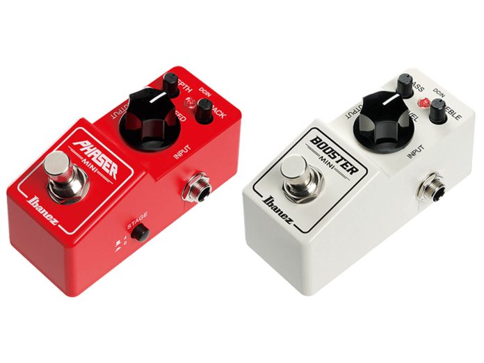 Ibanez's two new mini pedals
