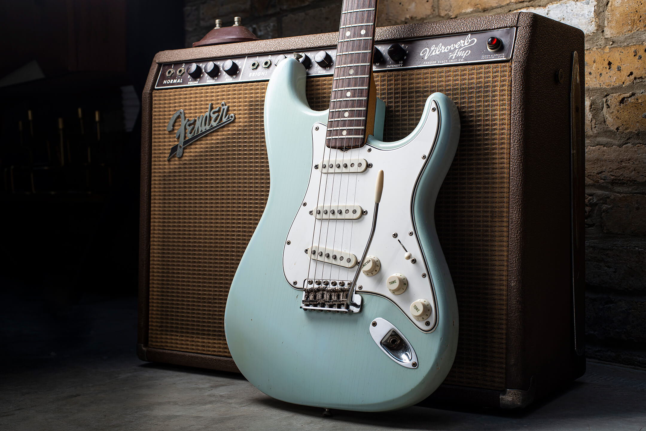 1965 Stratocaster in Sonic Blue
