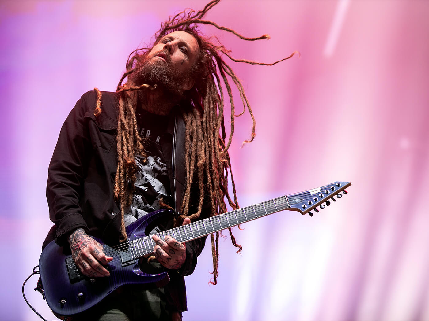 Brian Welch onstage