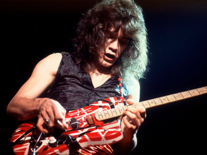 Eddie Van Halen onstage