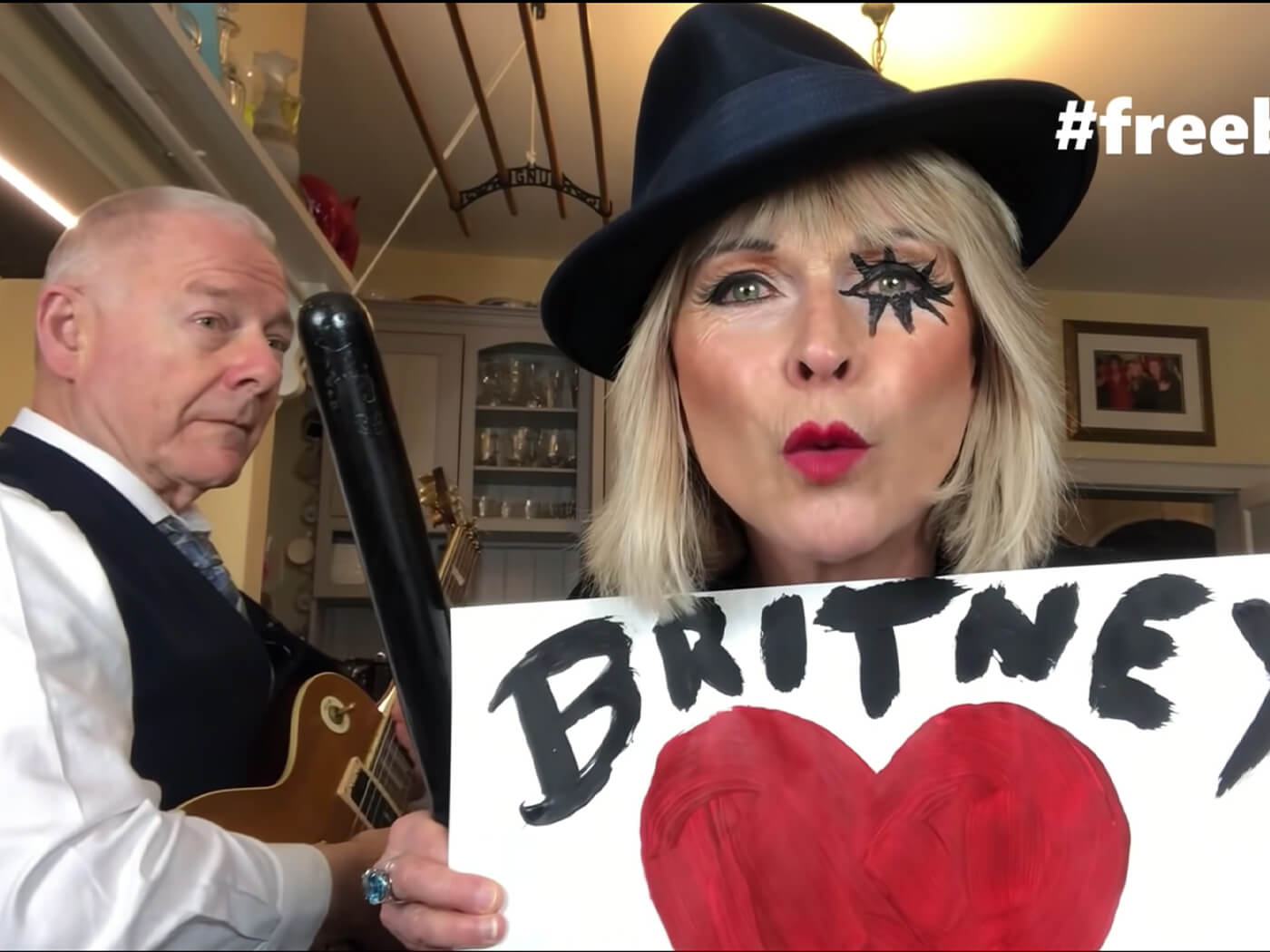 Robert Fripp and Toyah Willcoxx cover Britney Spears' Toxic