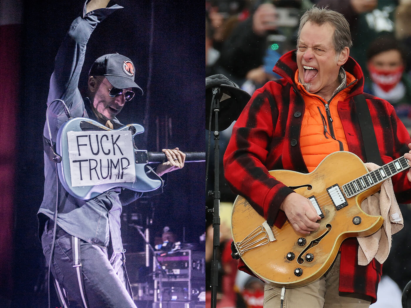 Tom Morello and Ted Nugent