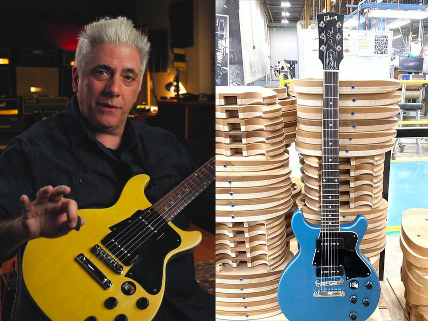Rick Beato and his signature Gibson Les Paul Special