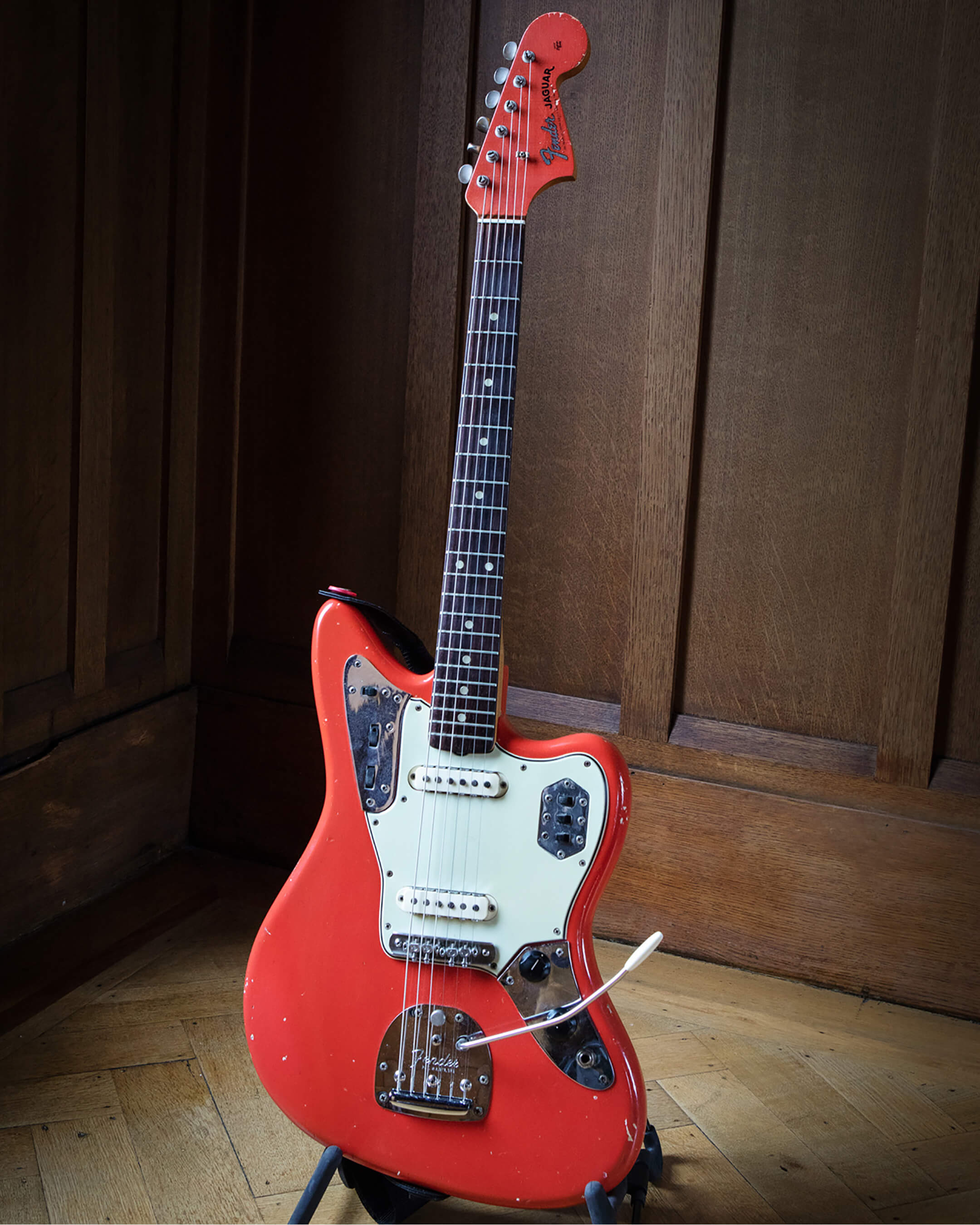 Teenage Fanclub's Fender Fiesta Red Jaguar