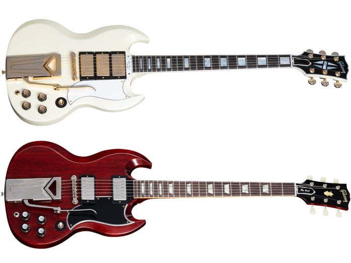 Gibson 60th Anniversary SG Custom and SG Standard