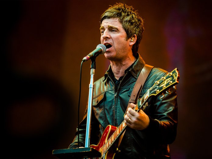 Noel Gallagher onstage