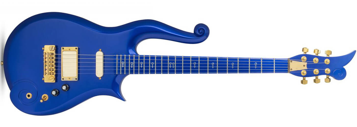 Prince Cloud Auction Guitar