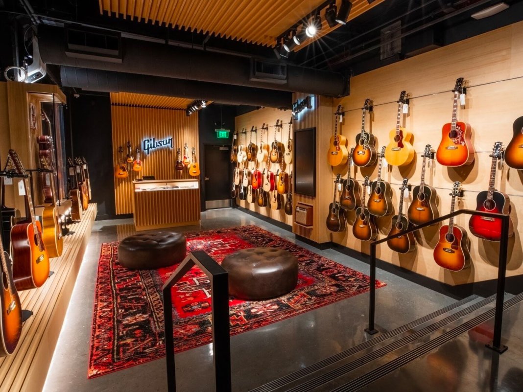 Louis Vuitton Nashville Debuts Gibson Guitars