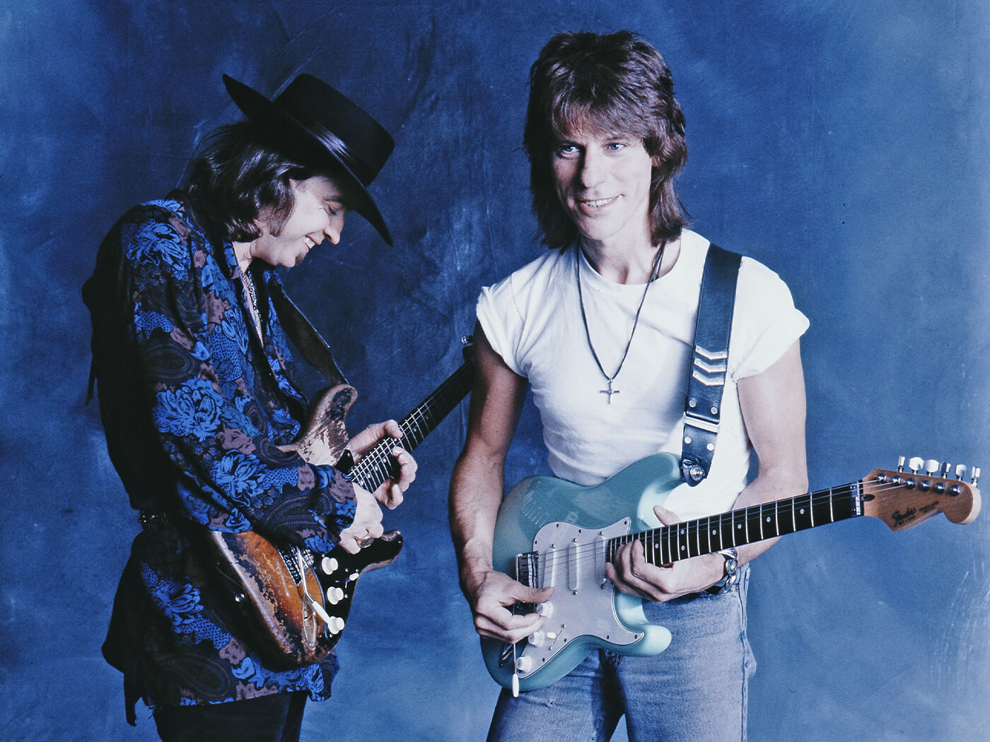 Jeff Beck and Stevie Ray Vaughan