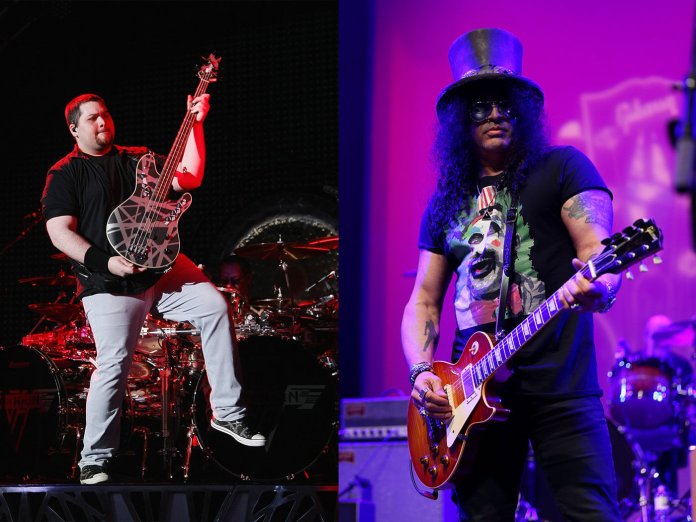 Wolfgang Van Halen and Slash