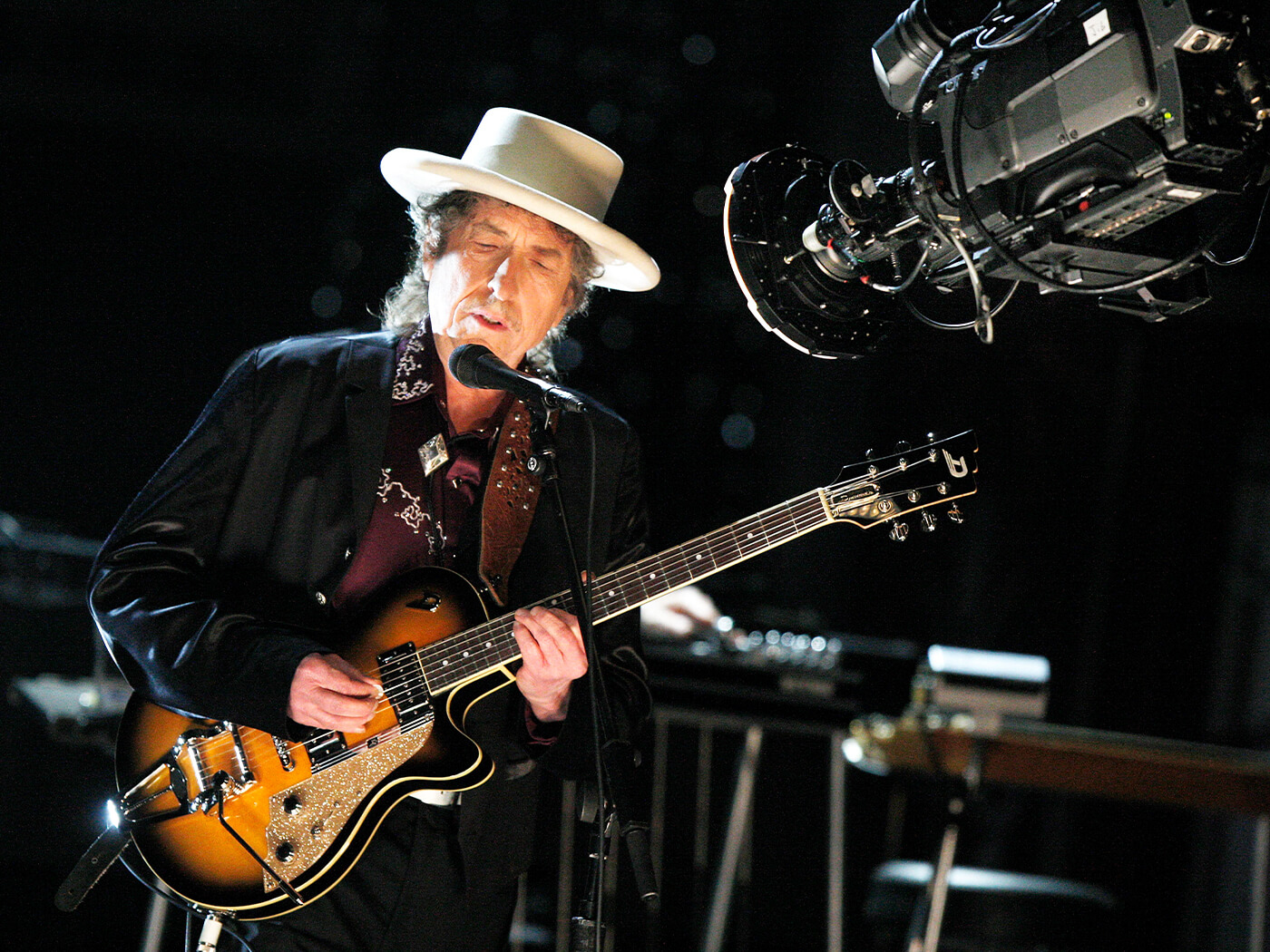 Bob Dylan onstage