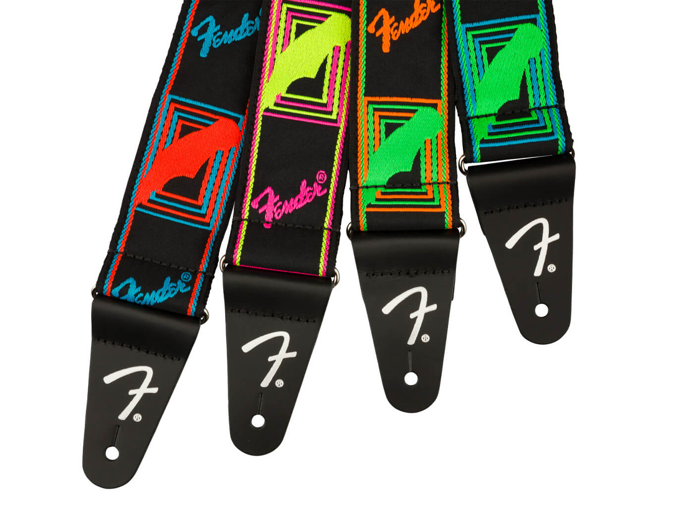 Fender Neon Monogram Strap