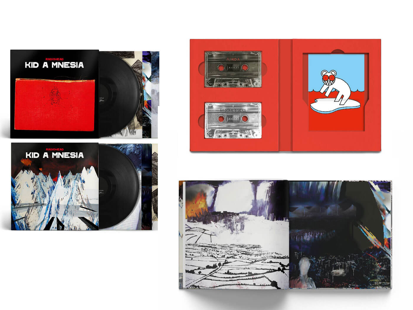 Radiohead announce KID A and Amnesiac reissues, joined by new B 