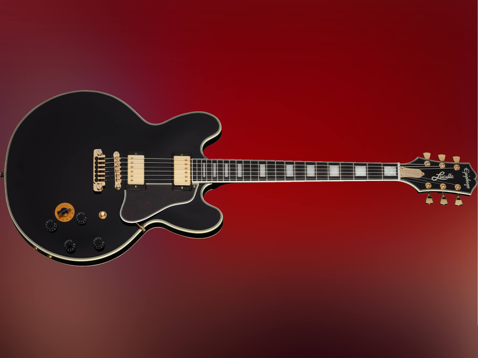 Epiphone's BB King Lucille is a tribute to the ES models played by