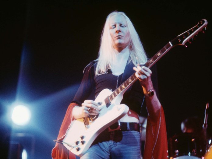 Johnny Winter onstage