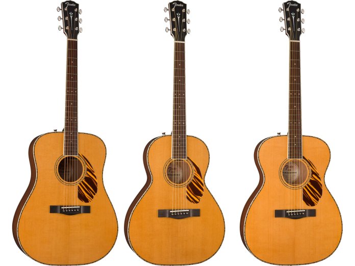 Fender Paramount acoustics