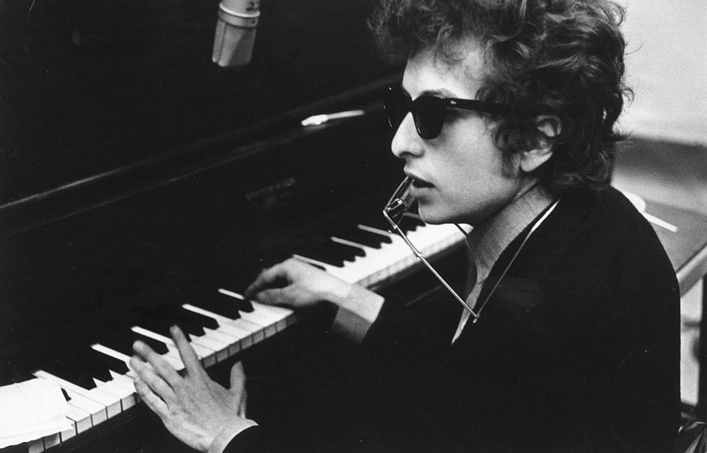 Bob Dylan Recording in 1965