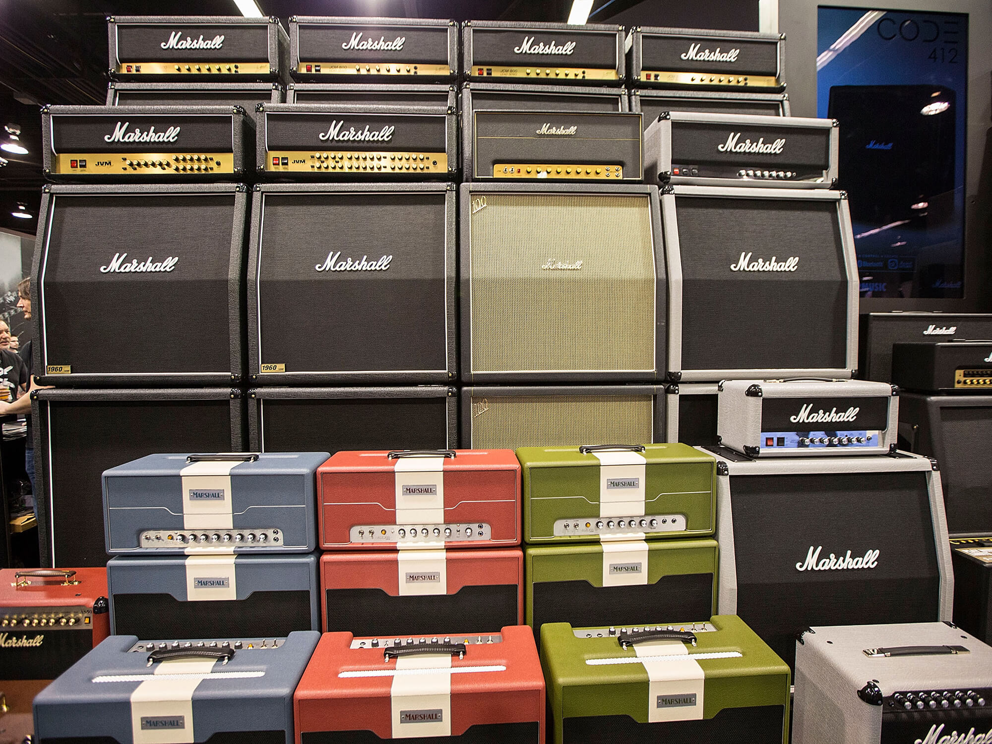 Marshall Amplifiers in NAMM 2016