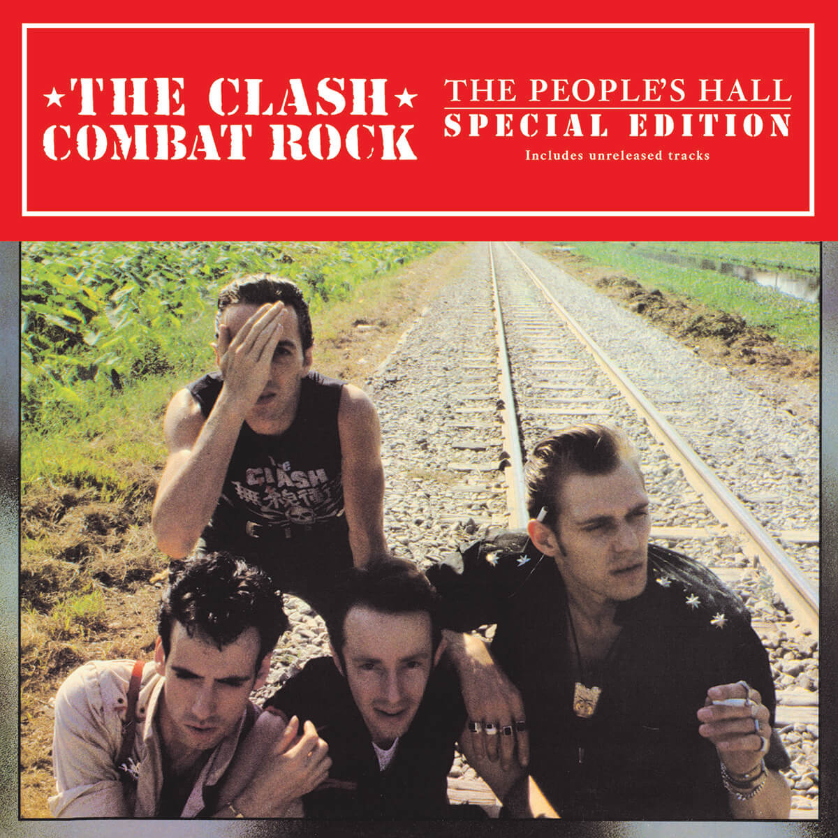 The Clash Combat Rock Reissue Album Cover
