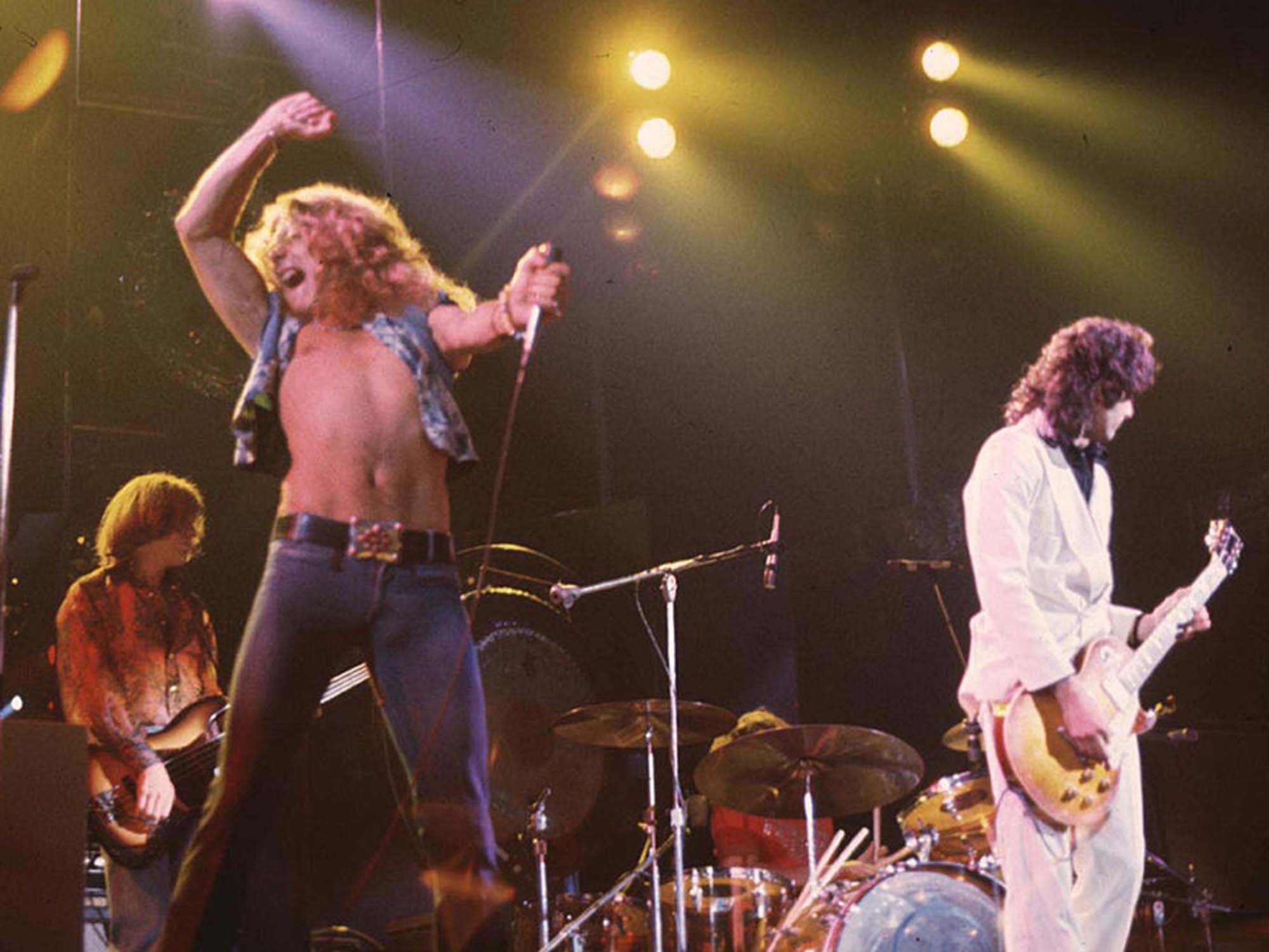 Led Zeppelin Milwaukee Stadium 1973