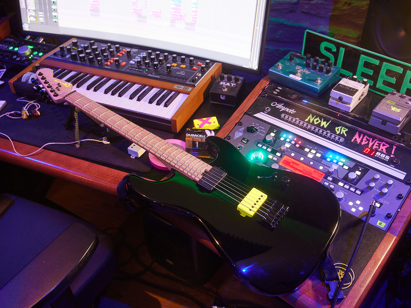 Sean Long of While She Sleeps' Charvel Signature Guitar