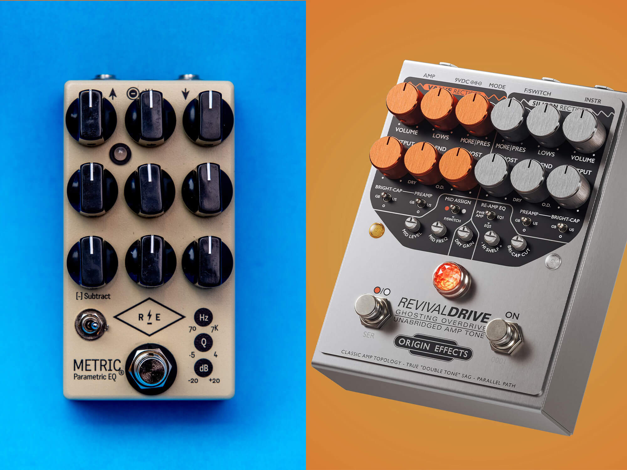 Revival Electric, Origin Effects pedals