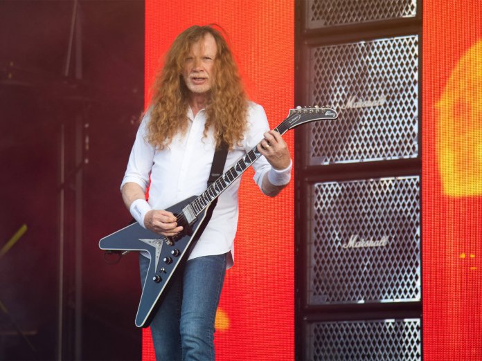 Dave Mustaine onstage