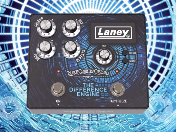 Laney The Black Country Customs Difference Engine Delay Pedal