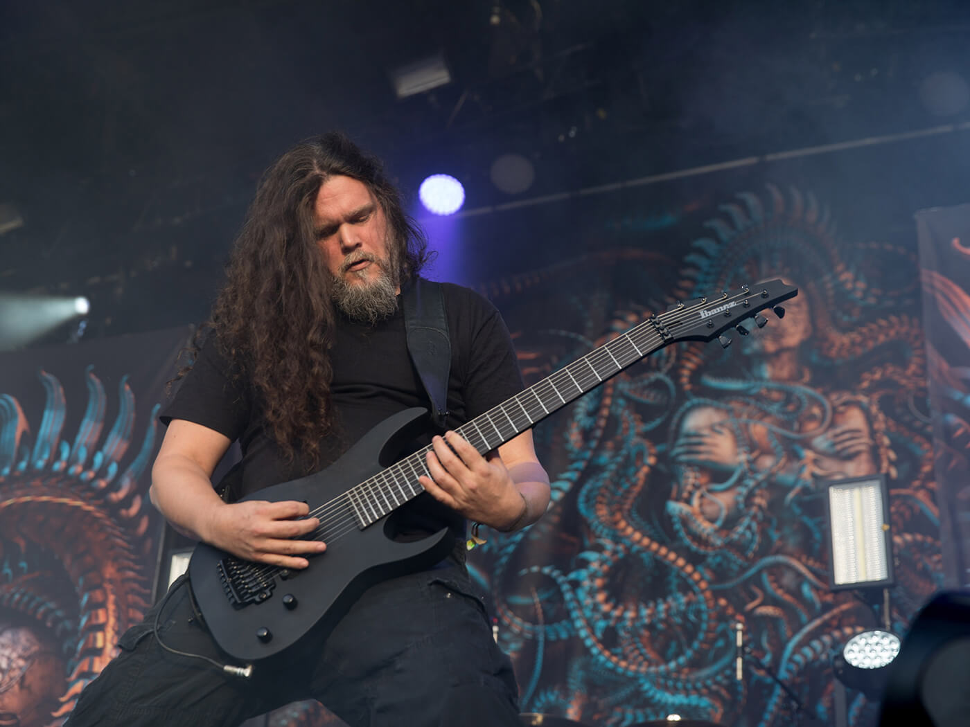 Mårten Hagström of Meshuggah