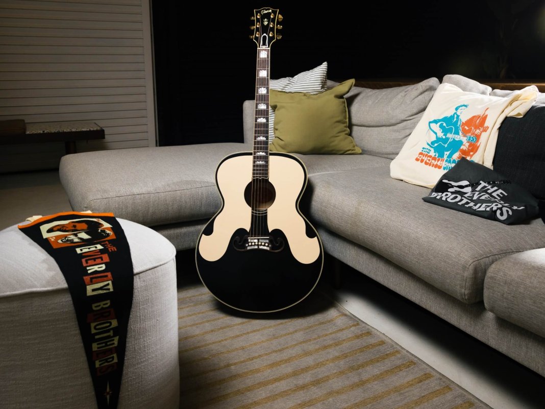 Gibson announces Everly Brothers Family limited-edition SJ-200 acoustic