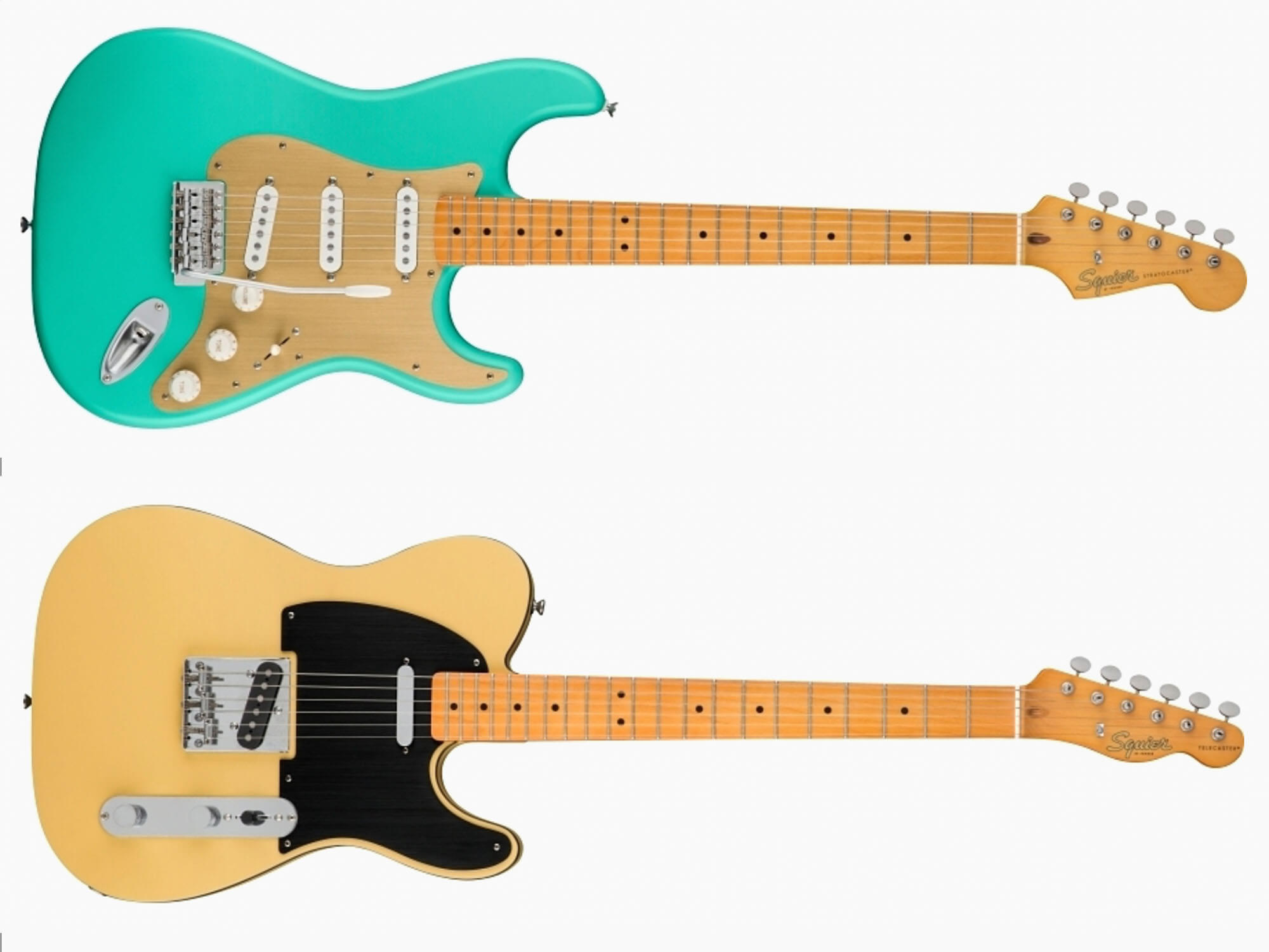 Squire 40th Anniversary Vintage Edition models