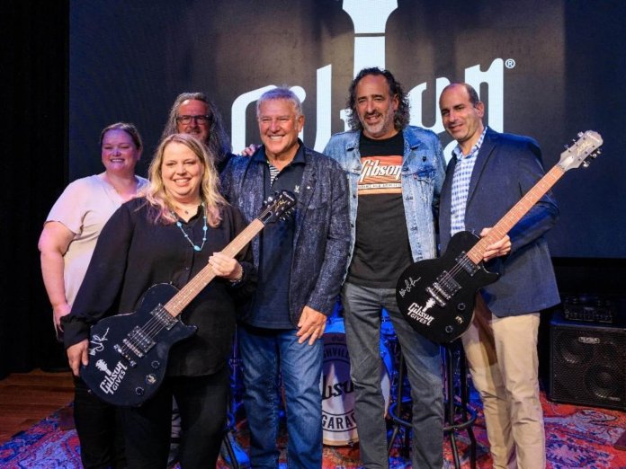 Rush Alex Lifeson and Gibson Donation