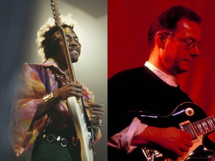 Jimi Hendrix and Robert Fripp