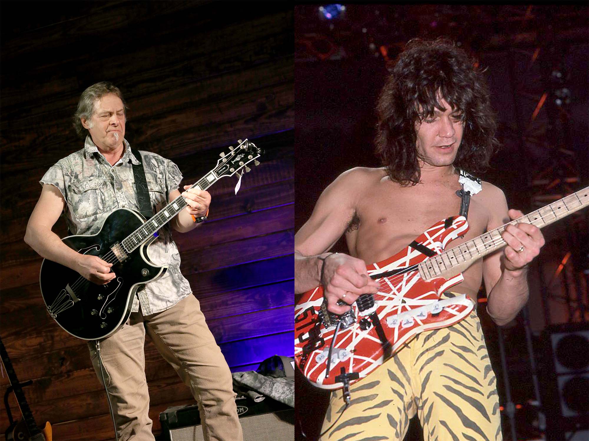 Ted Nugent and Eddie Van Halen
